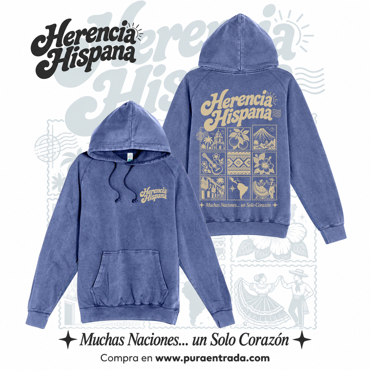 HOODIES Herencia Hispana 2026